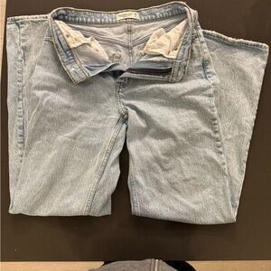 Abercrombie 90s Relaxed Jean High Rise 6 Long